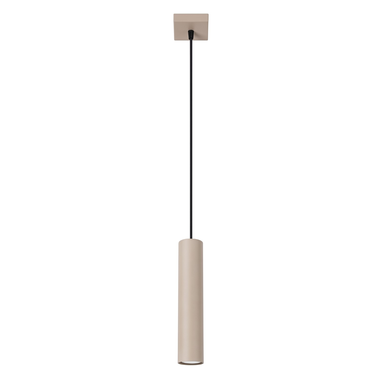 Suspension Acier Taupe GU10 1 Lagos, EDEN