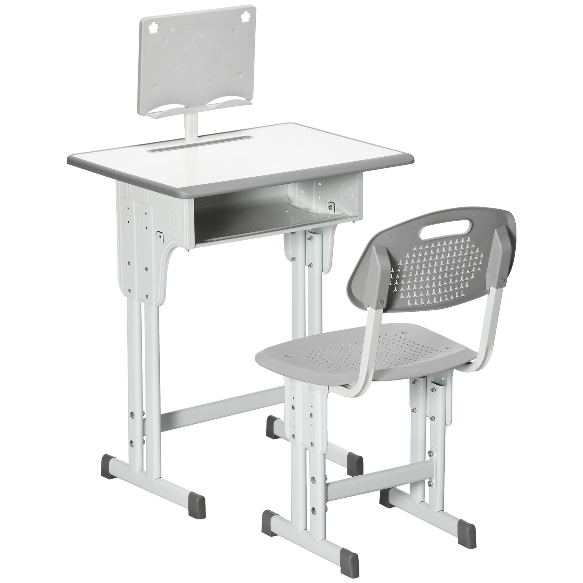Ensemble bureau et chaise pour enfants PP, HOMCOM
