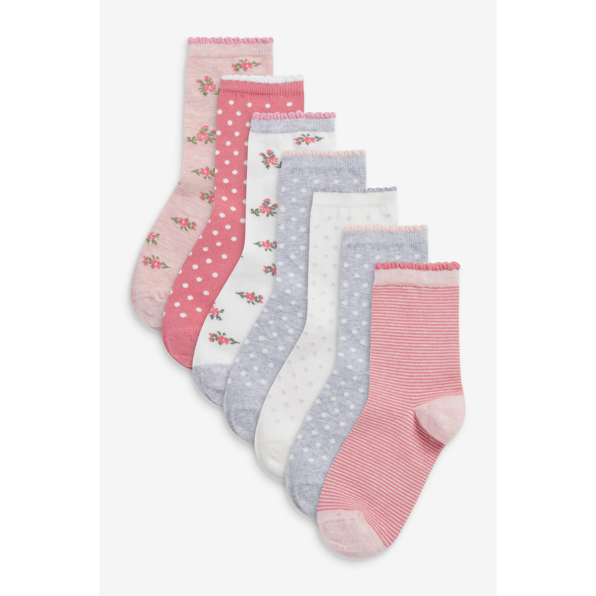 Socquettes pretty, lot de 7, NEXT