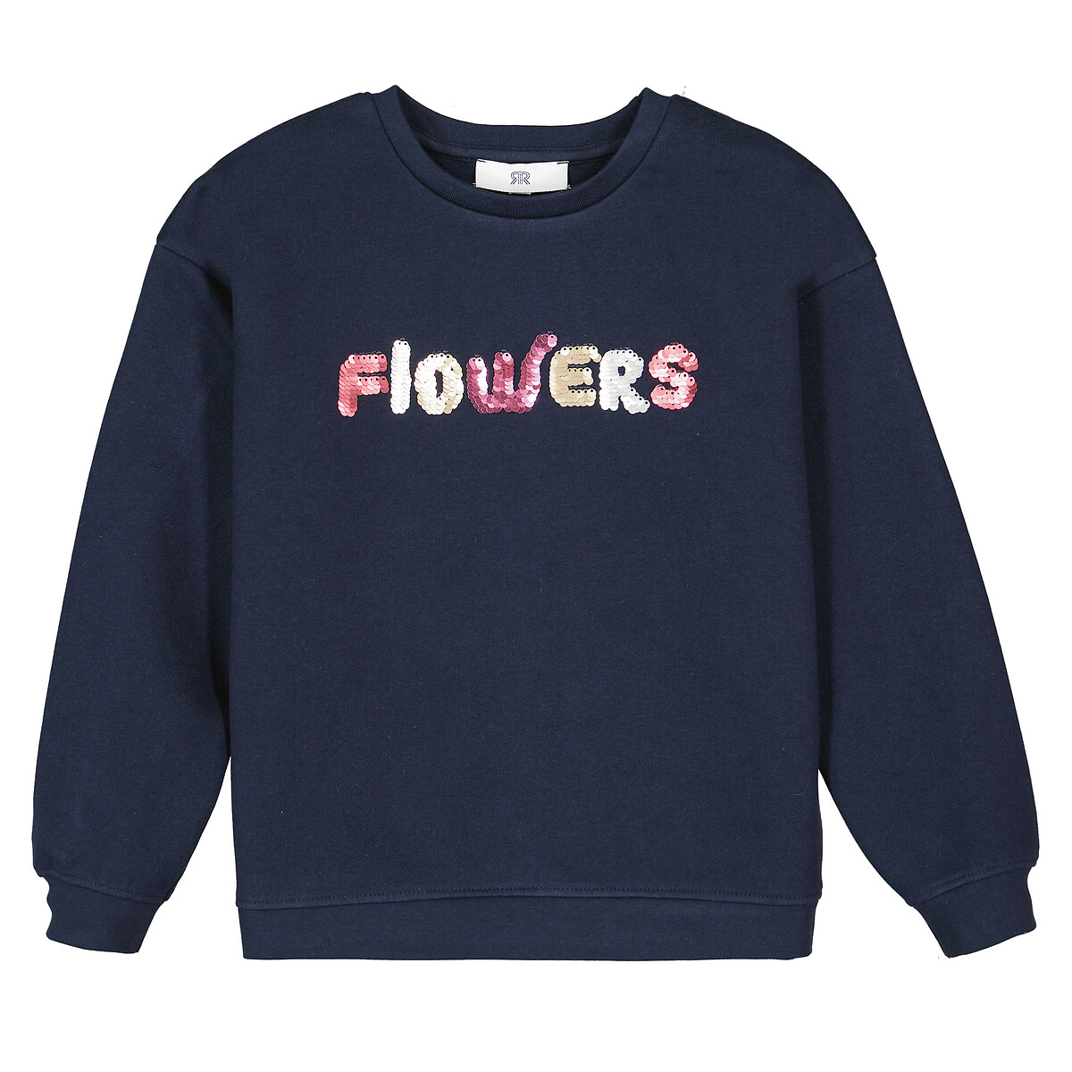Fleece magic sequin sweatshirt in 
