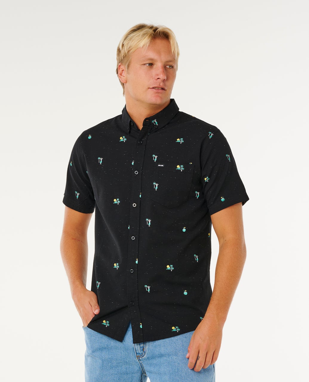 Chemise à manches courtes Skelly Breach, RIP CURL