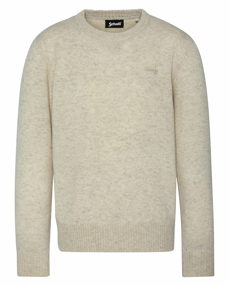 Lucky Brand Maglione Uomo Girocollo In Lana E Tessuto Elasticizzato – Design A Trecce, Caldo E Morbido