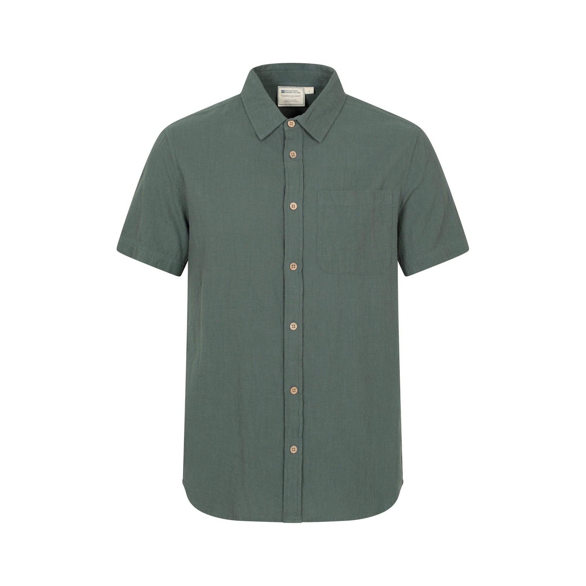 Chemise manches courtes motif/style texturé PALM, MOUNTAIN WAREHOUSE