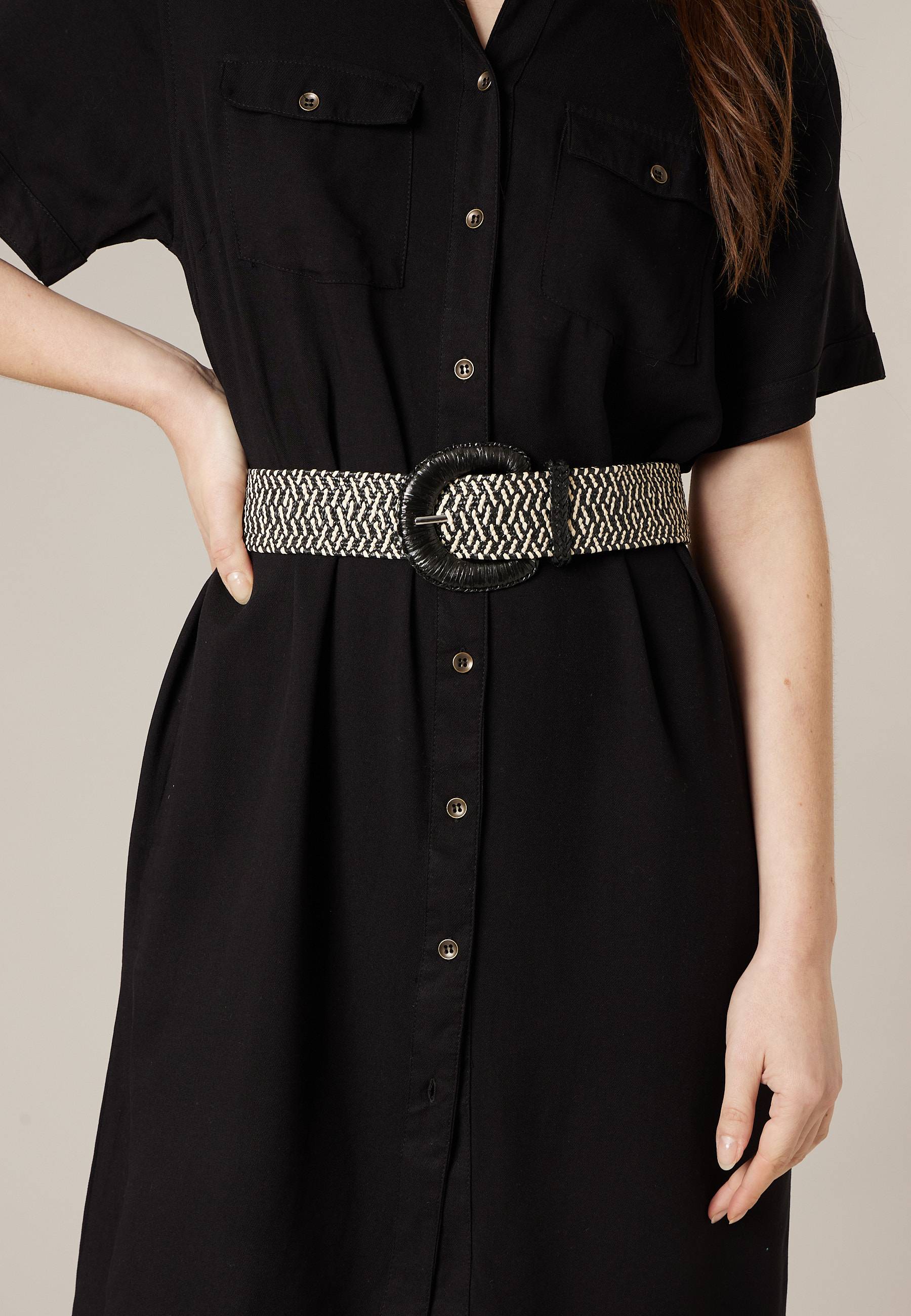Ceinture femme tressée FAUSTINE, DEELUXE