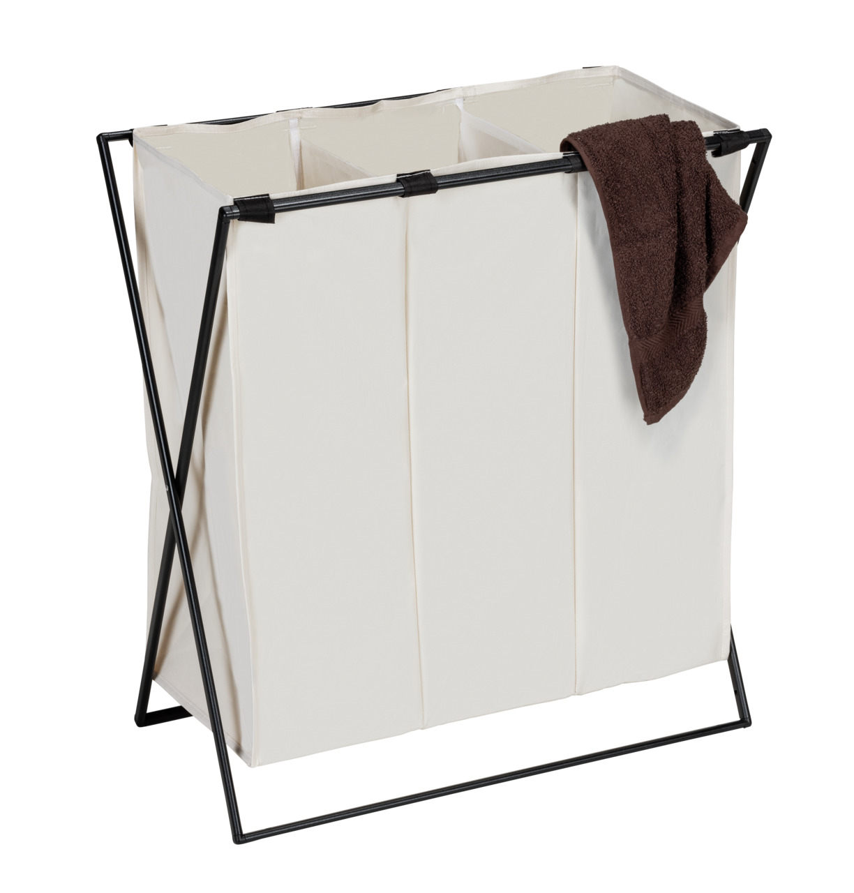 Panier à linge - 3 compartiments TRIO, WENKO