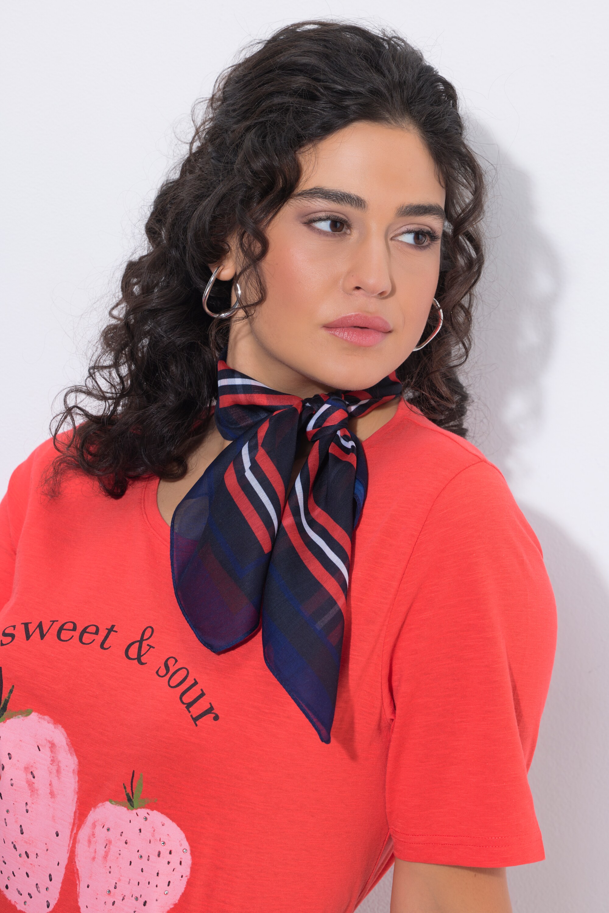 Foulard à rayures, format bandana, ULLA POPKEN