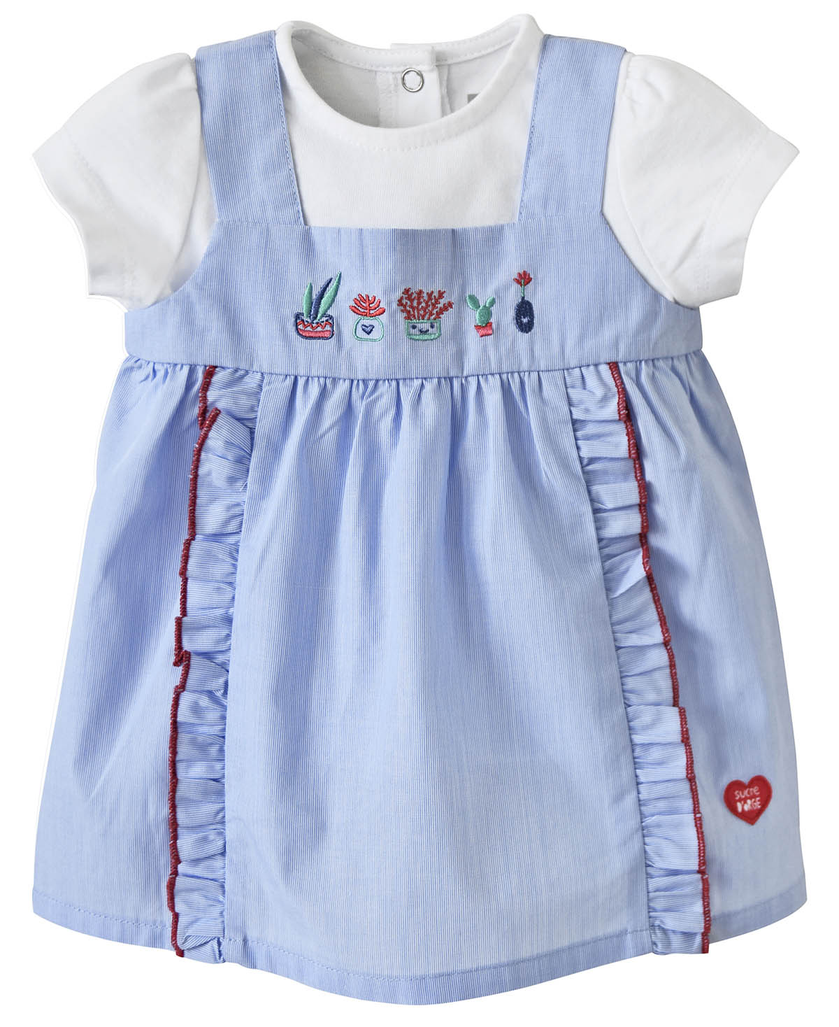 Tee shirt et robe carmina, SUCRE D'ORGE