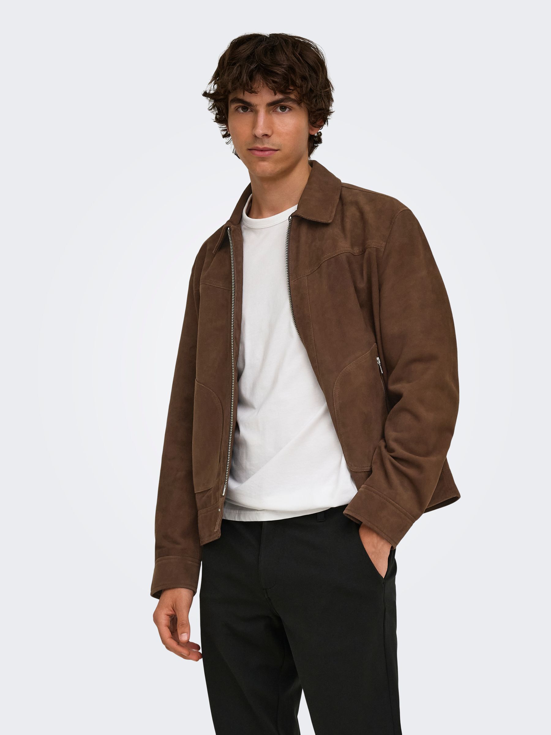 Veste En Cuir, ONLY & SONS