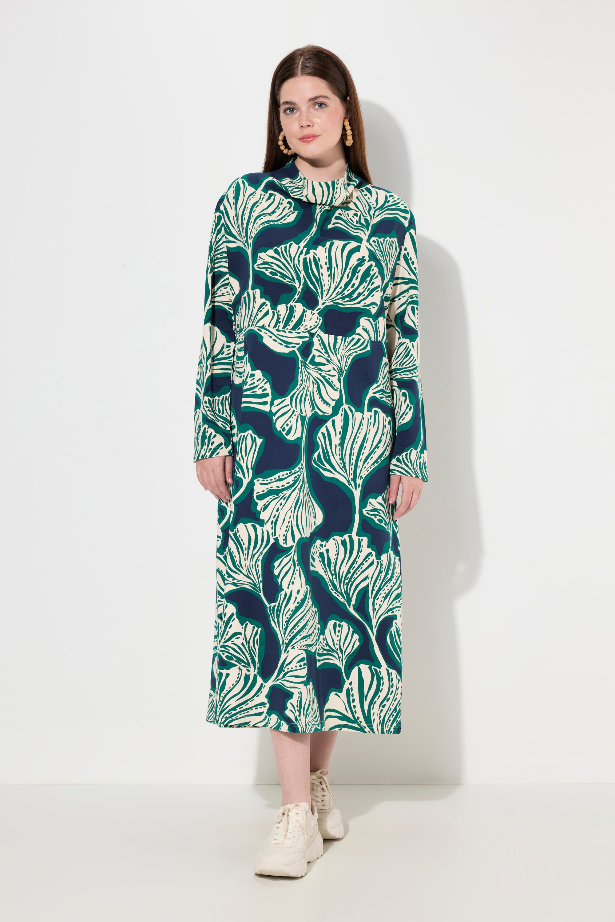 Robe maxi en molleton, ULLA POPKEN