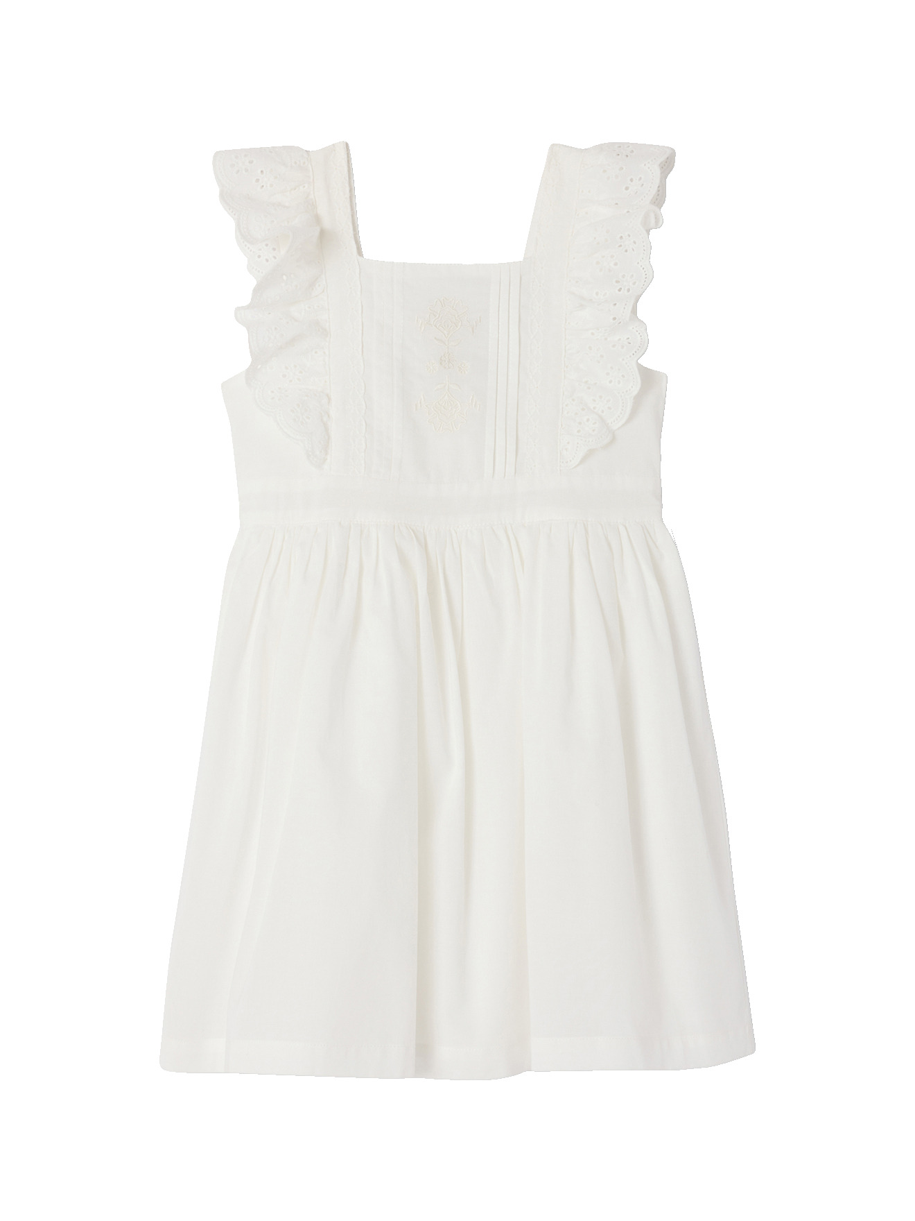 Robe patineuse volantée, VERTBAUDET