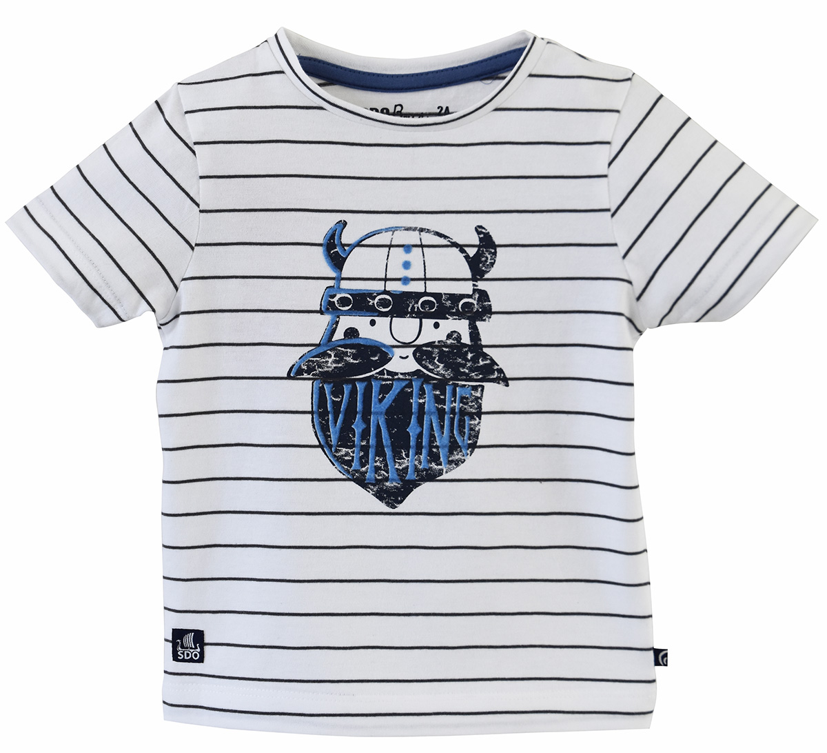 Tee shirt manches courtes a rayure, SUCRE D'ORGE