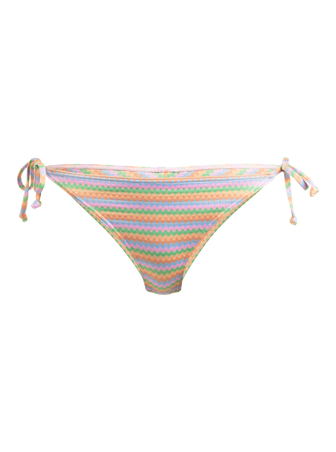 Bas de maillot de bain culotte bikini à nouer sur les côtés WAVY STRIPE., ROXY