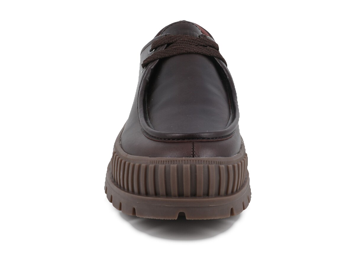 Palladium Mocasines con cordones Pallashock Moc LTH de piel — photo 4