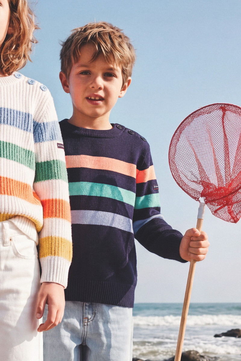 Pull marin Kids - coton, ARMOR-LUX