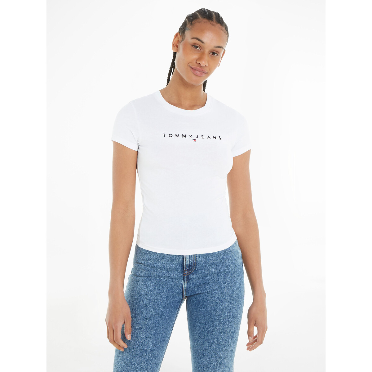 Tommy jeans slim fit best sale t shirt