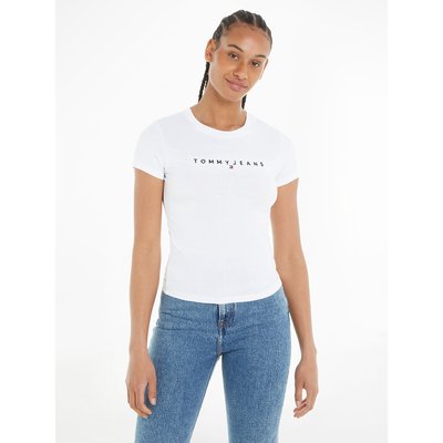 Slim Fit T-Shirt with Crew Neck TOMMY JEANS