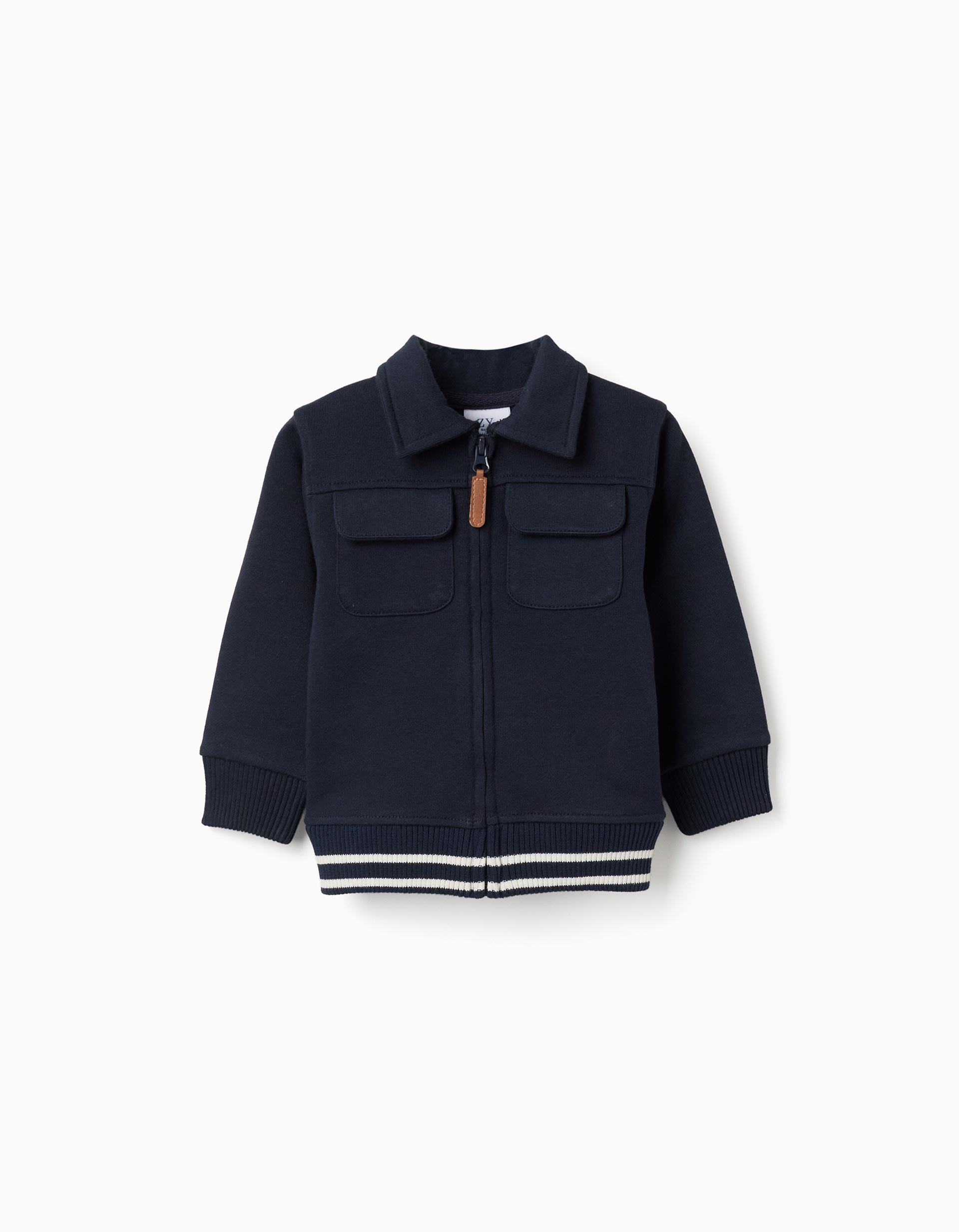 Veste en coton avec poches poitrine, ZIPPY