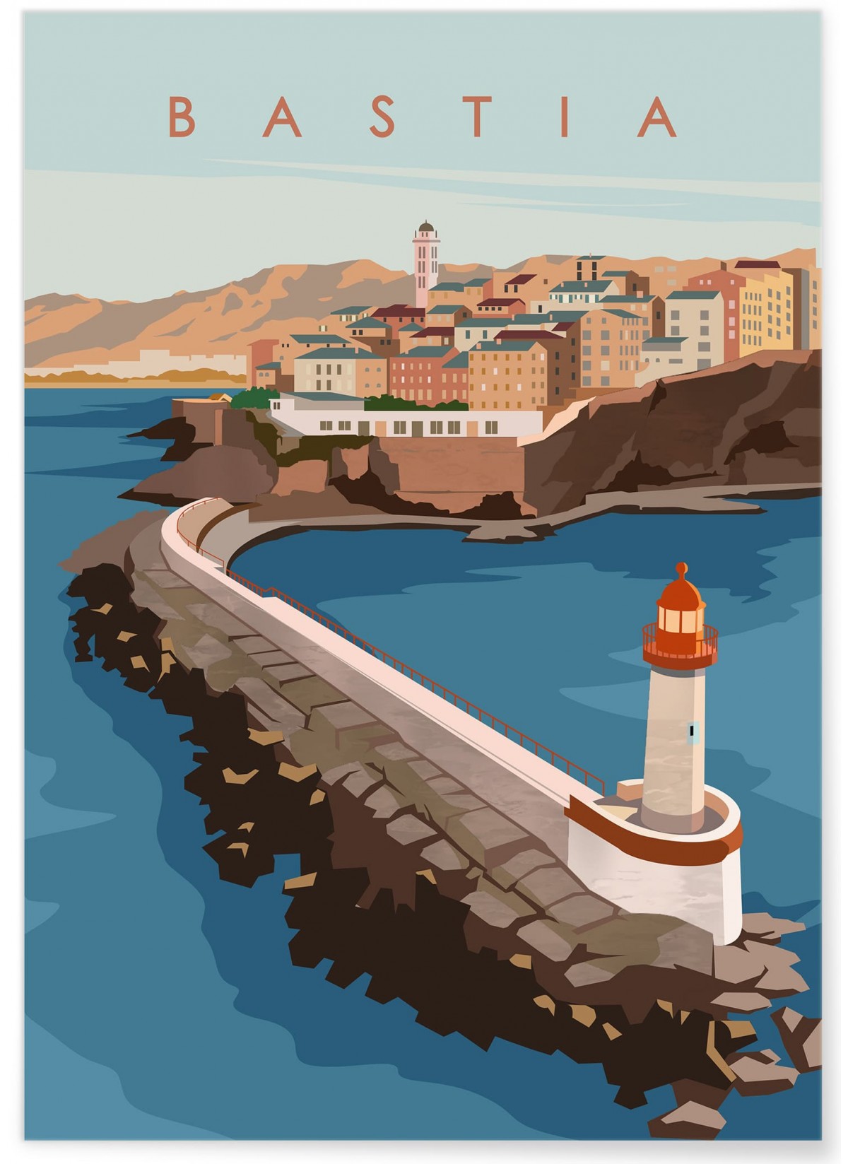 Affiche ville Bastia 2, L'AFFICHERIE