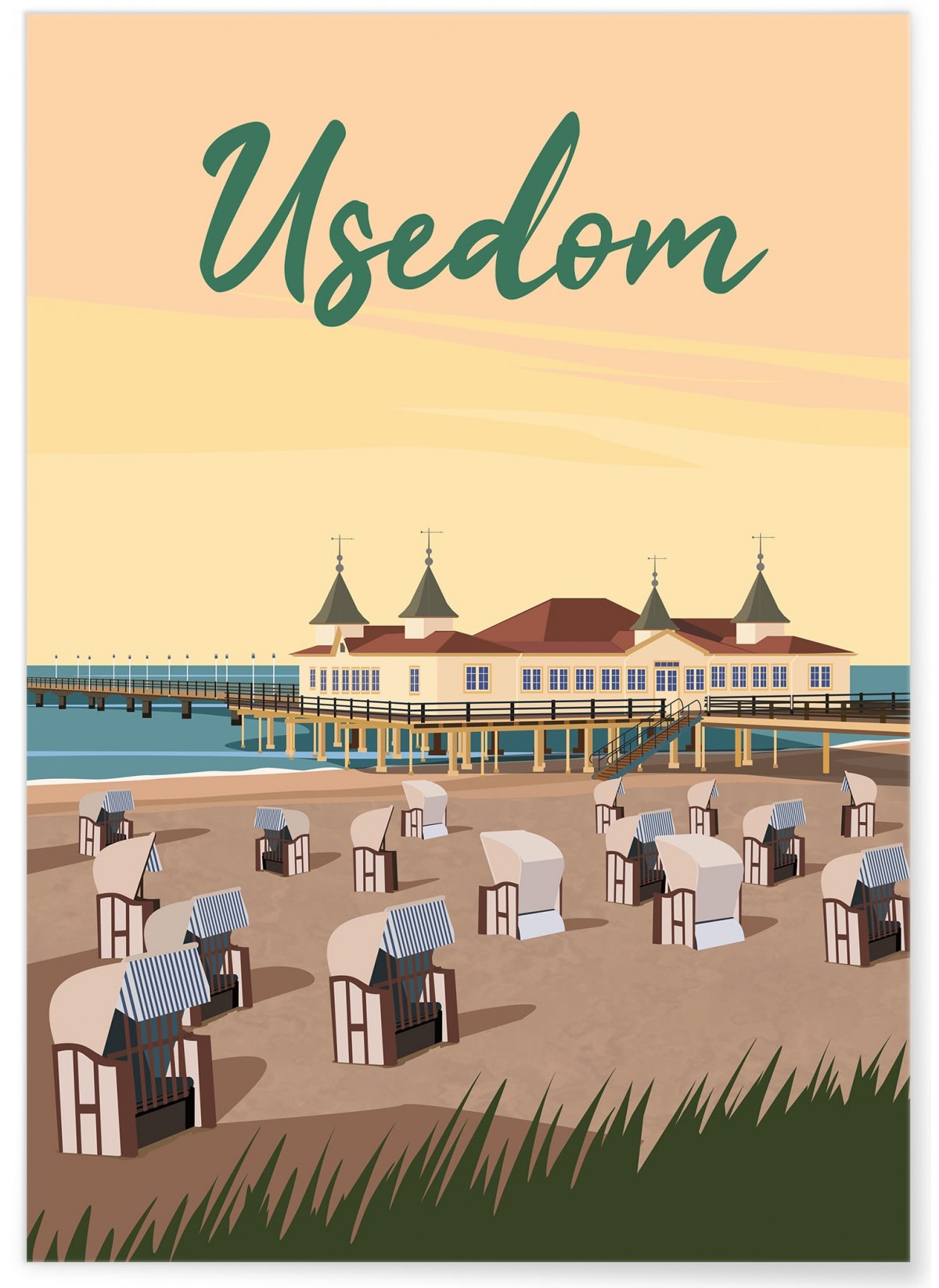 Affiche ville Usedom, L'AFFICHERIE