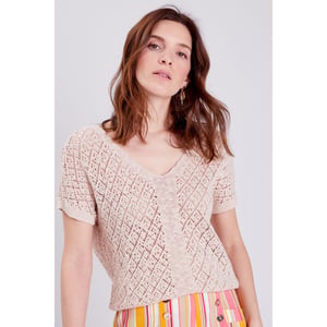 Pull Femme Col V Rayé Léger - Manches Longues, Ample, En Polyester/rayonne/élasthanne, Plusieurs Coloris