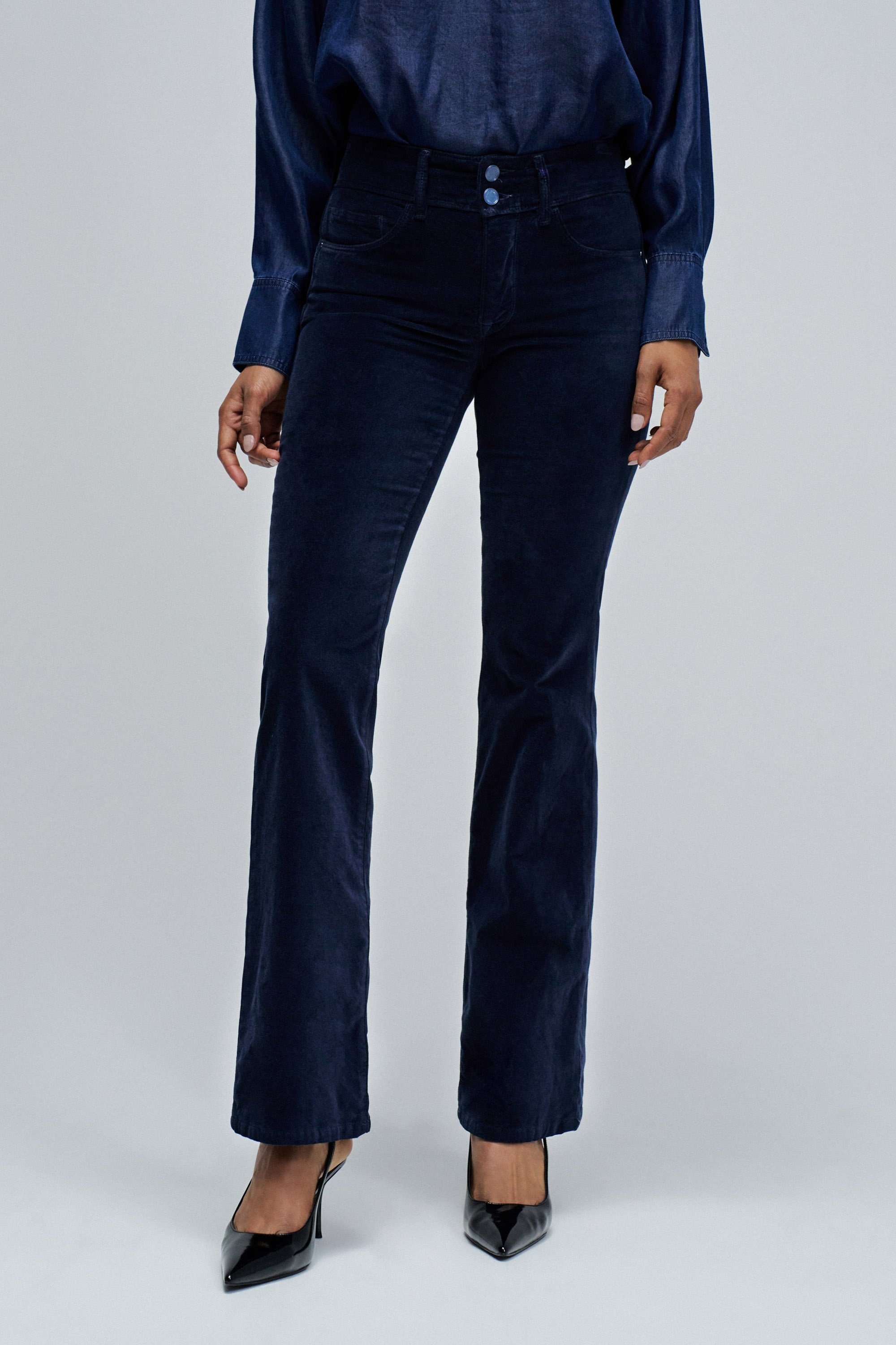 JEANS SECRET BOOTCUT IN VELVET, SALSA JEANS