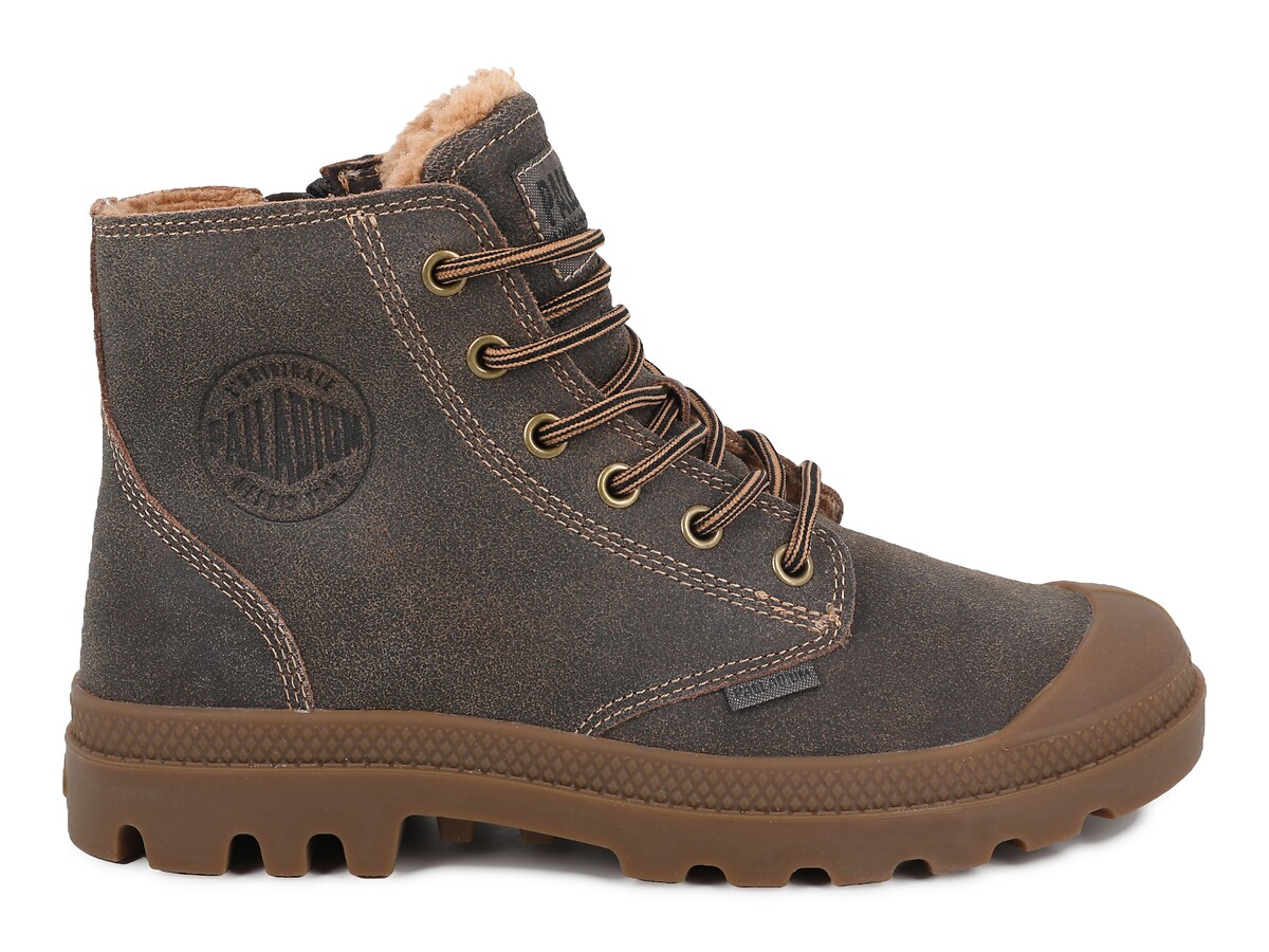 Palladium Botines forrados de piel PAMPA ZIP WL PILOT