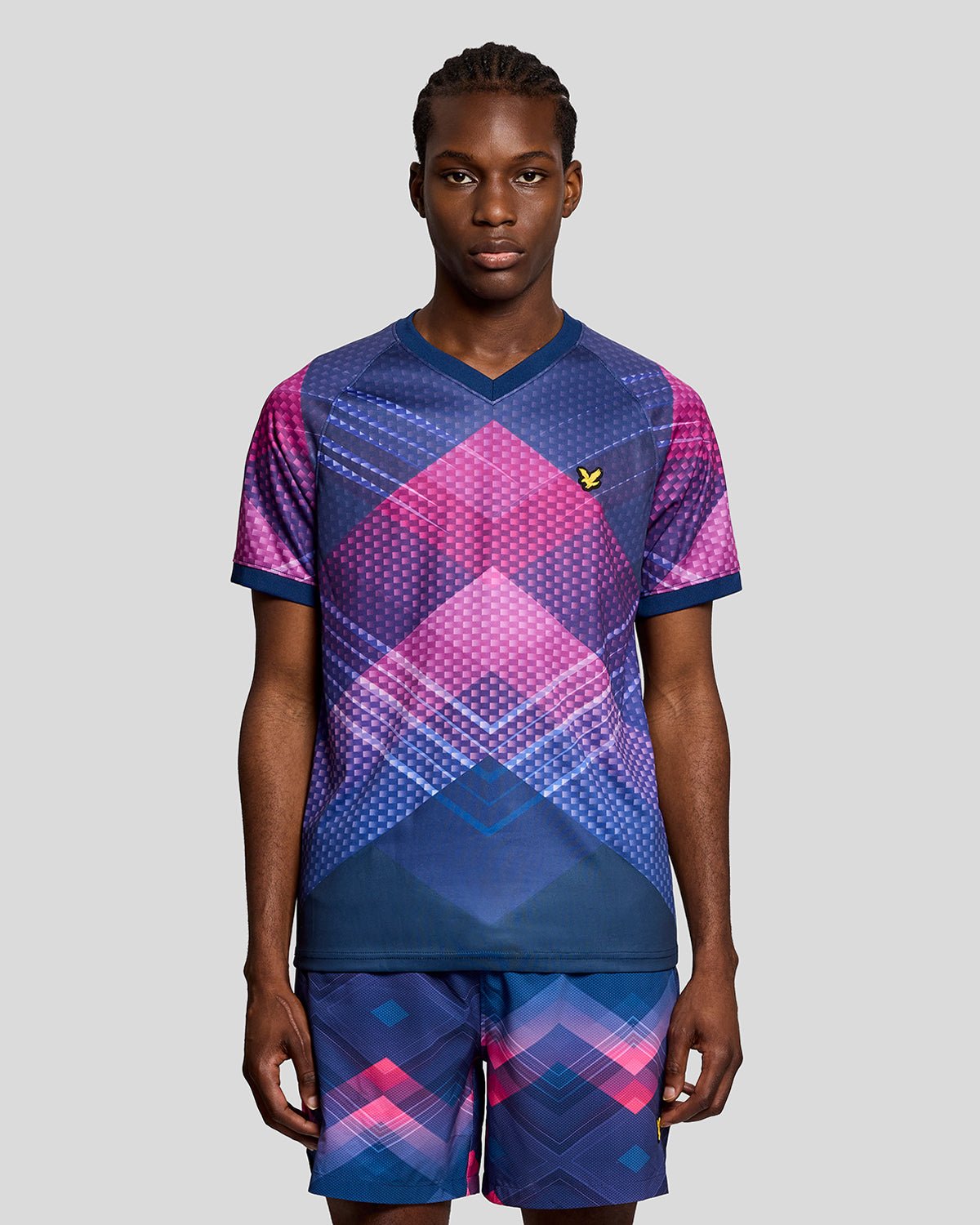 T-shirt Sports chevron football, LYLE & SCOTT