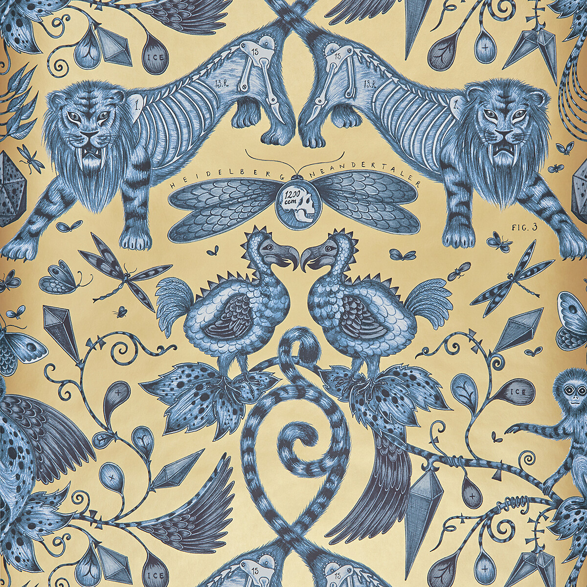 Extinct Wallpaper, EMMA J SHIPLEY