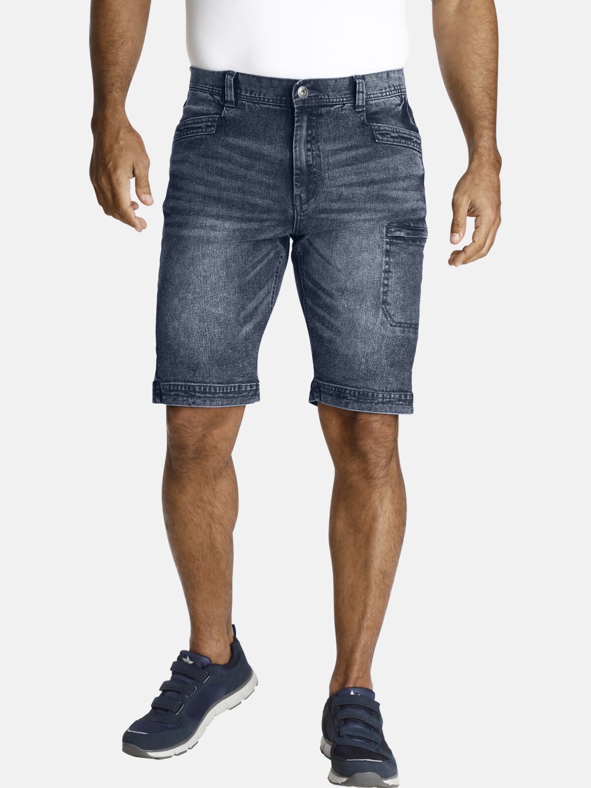 Bermuda en jean AKISTEG, JAN VANDERSTORM