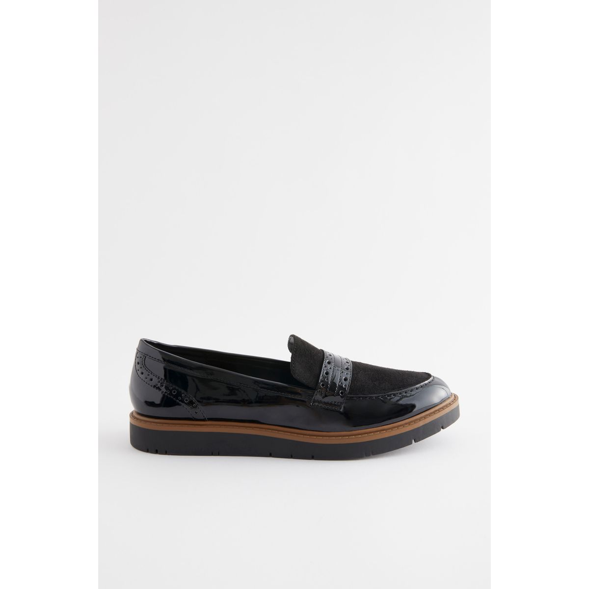 Mocassins richelieu à semelles épaisses, NEXT