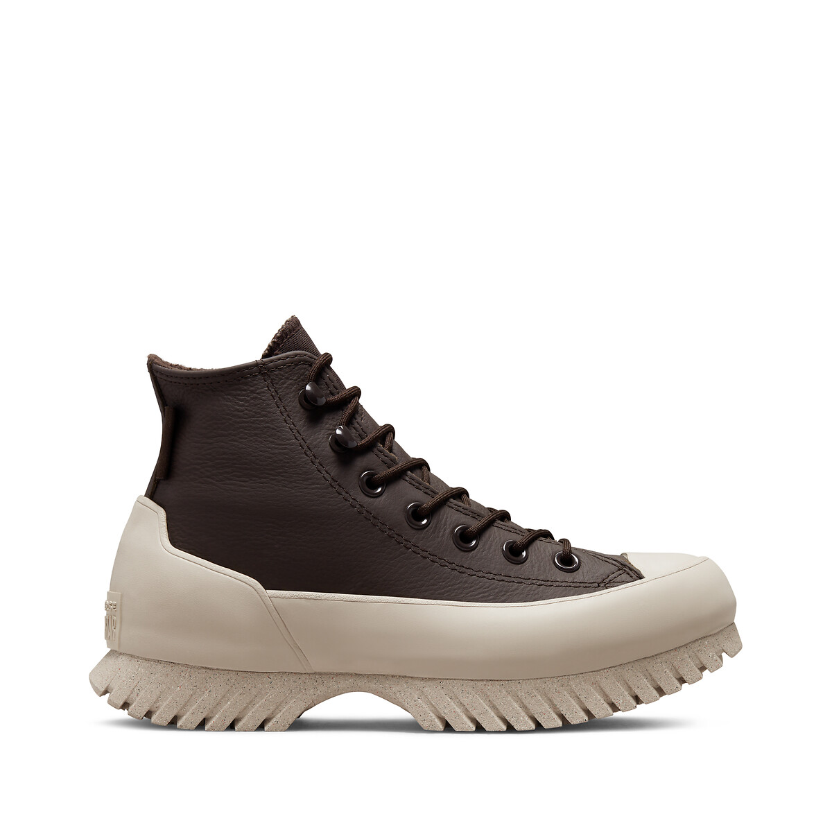 Zapatillas de piel star lugged 2.0 counter climate marrón Converse | La Redoute