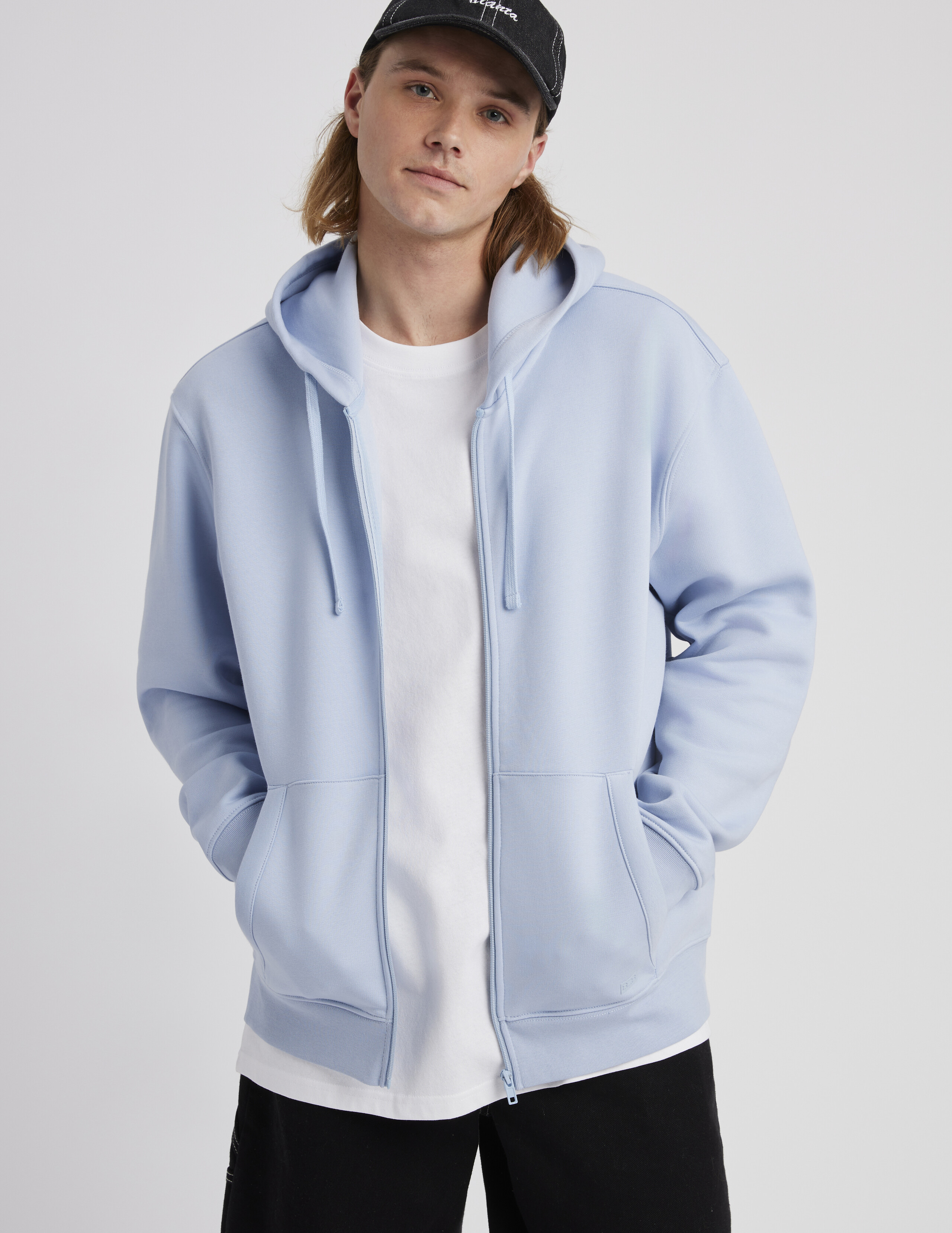 Sweat zippé à capuche, BZB
