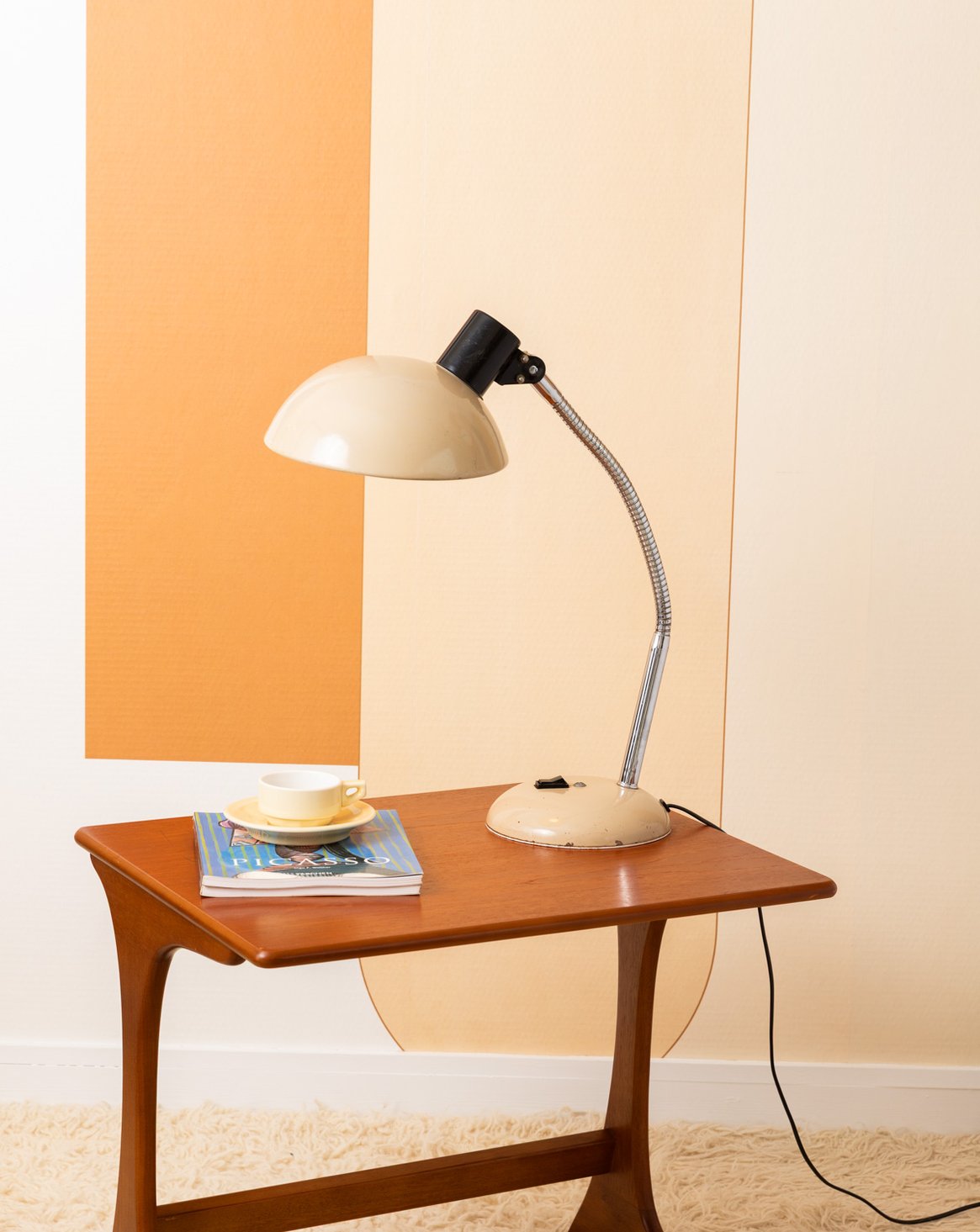 Lampe de bureau Sarlam industrielle Julia N°1066 - Bon état, DEBONGOUT