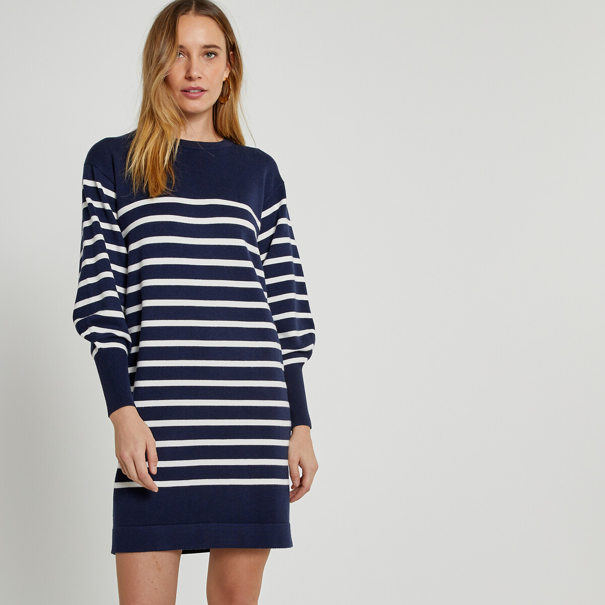 Breton Striped Jumper Dress