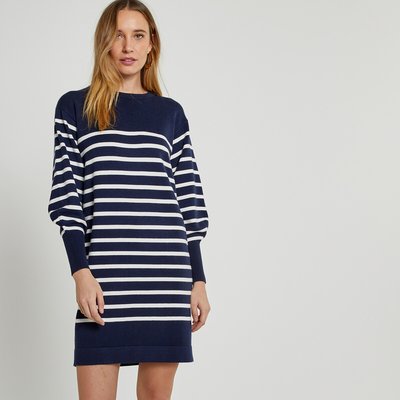 Breton Striped Jumper/Sweater Dress LA REDOUTE COLLECTIONS