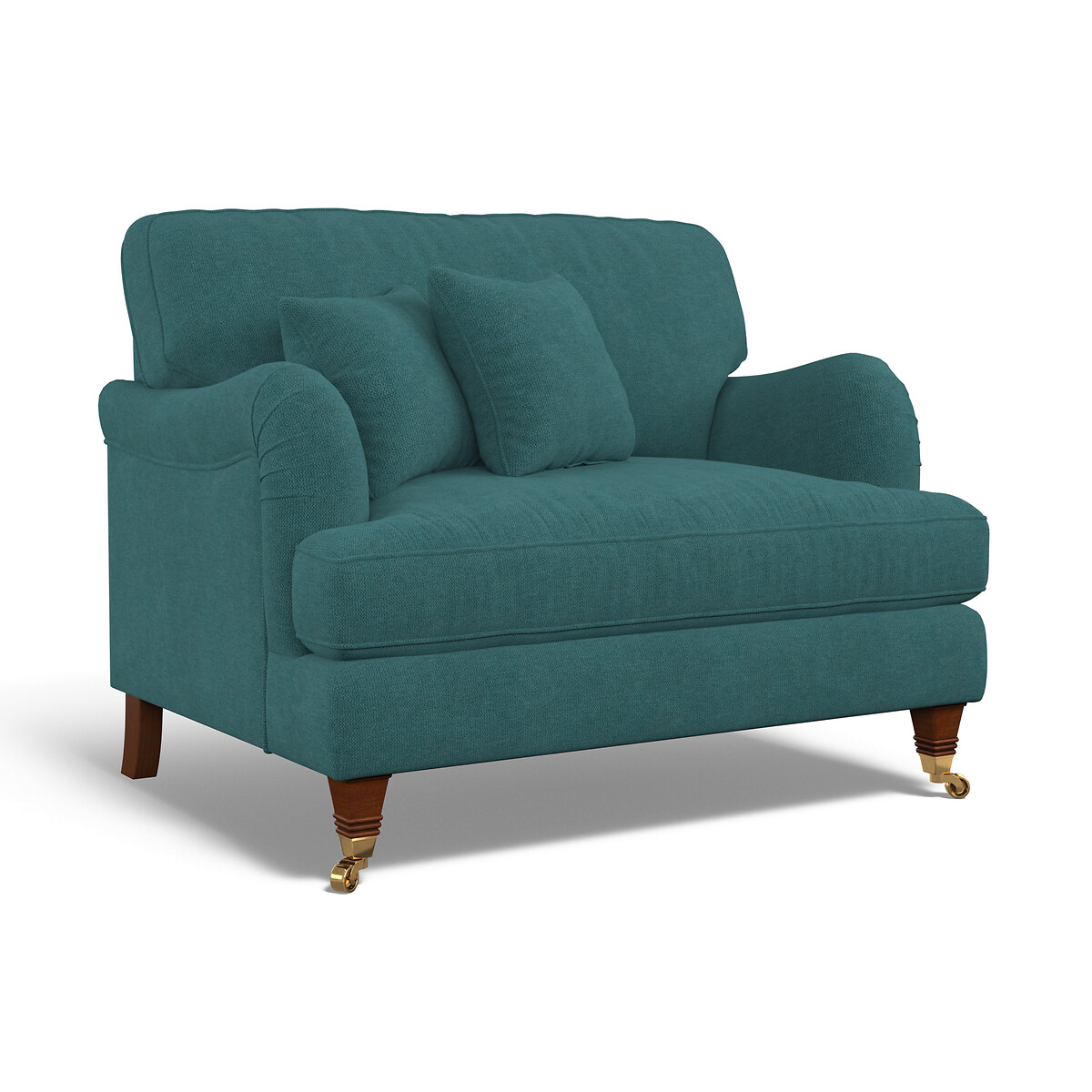 teal snuggle sofa