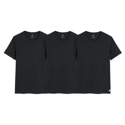 3er Pack T-Shirts mit rundem Ausschnitt, oversized adidas Performance