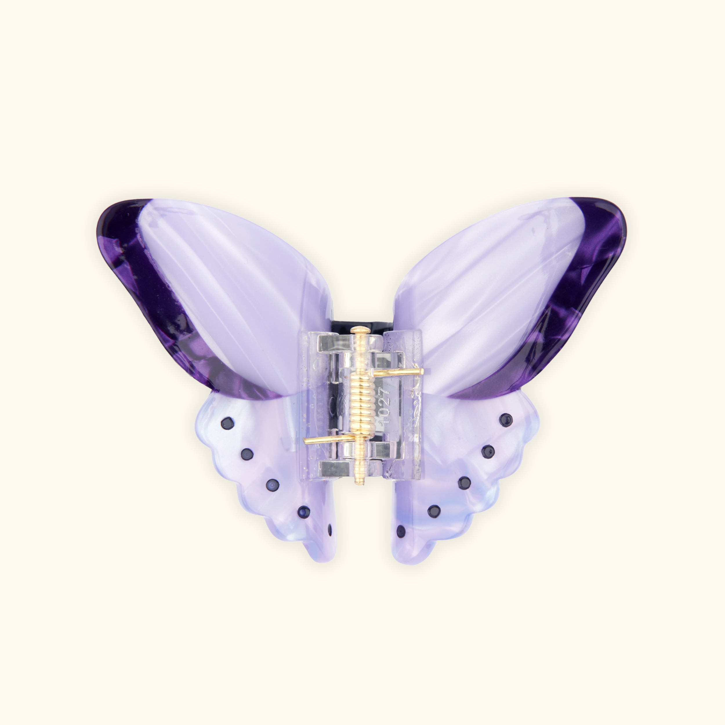Pince à cheveux PAPILLON MAUVE, COUCOU SUZETTE