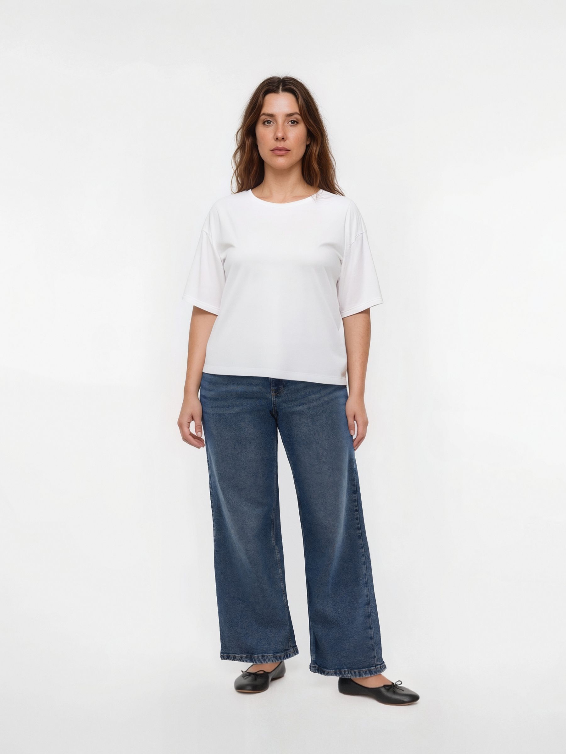 Jean À Coupe Large, VERO MODA