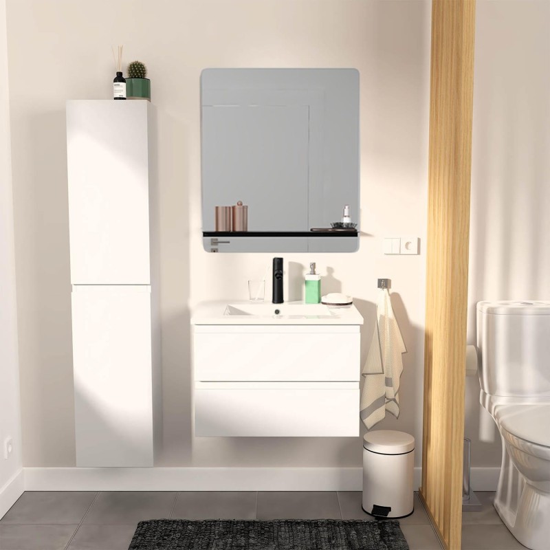 Meuble simple+robinet+miroir+colonne SORRENTO, MOB IN