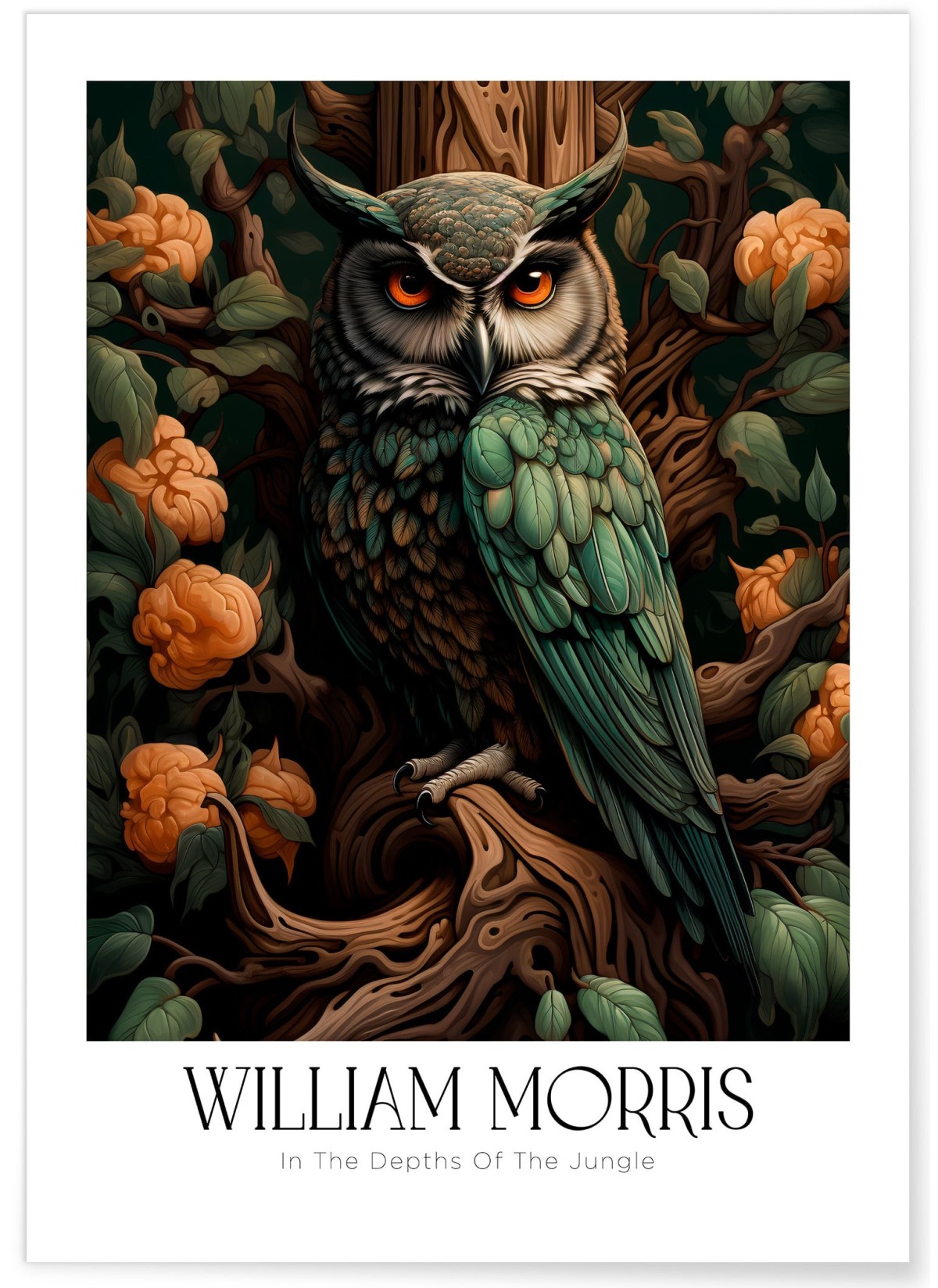Affiche William Morris n°6, L'AFFICHERIE