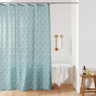Feline Patterned Shower Curtain LA REDOUTE INTERIEURS