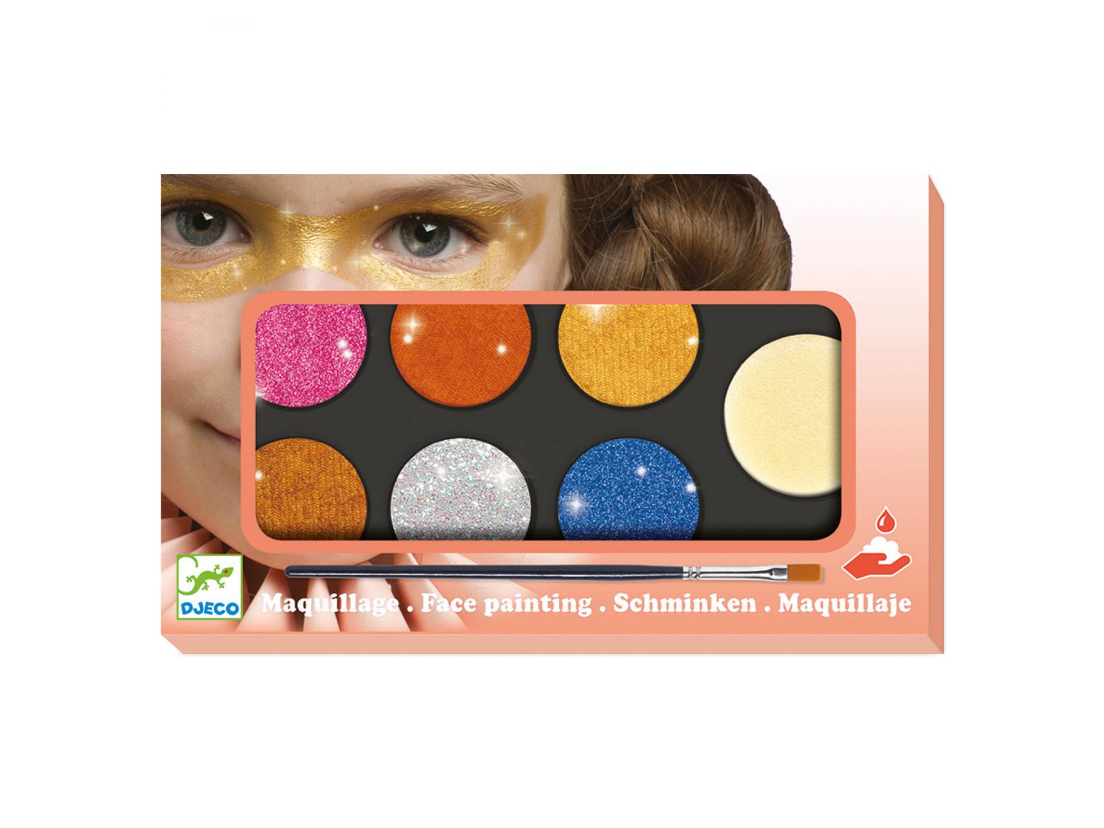 Palettes et accessoires - Palette 6 couleurs - Effet métal, DJECO