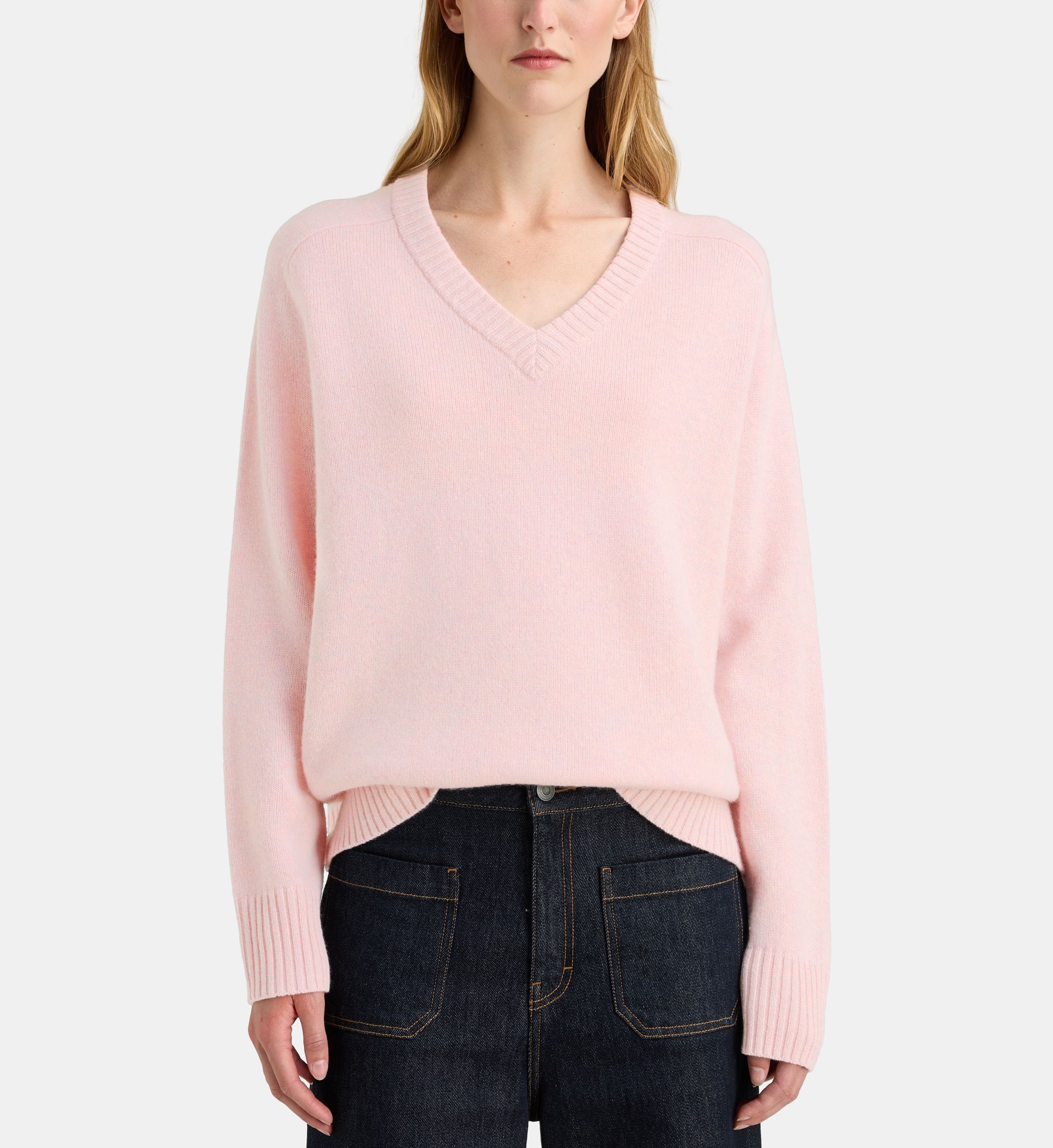 Pull large unisex v cachemire, GALERIES LAFAYETTE