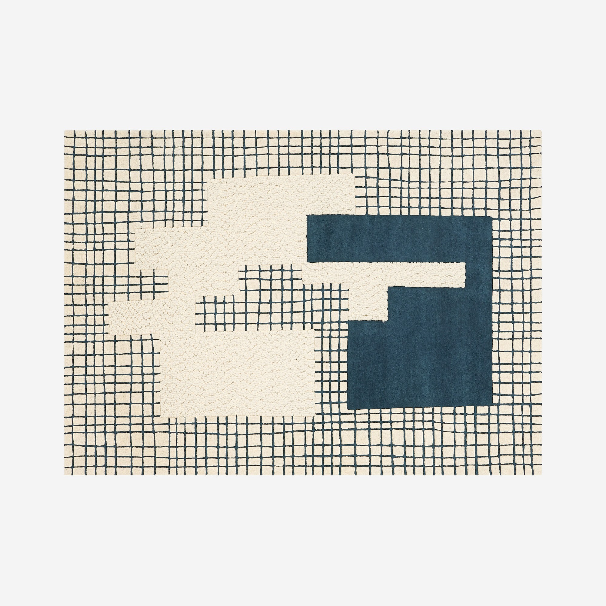 Tapis de salon laine GLORIA, HABITAT