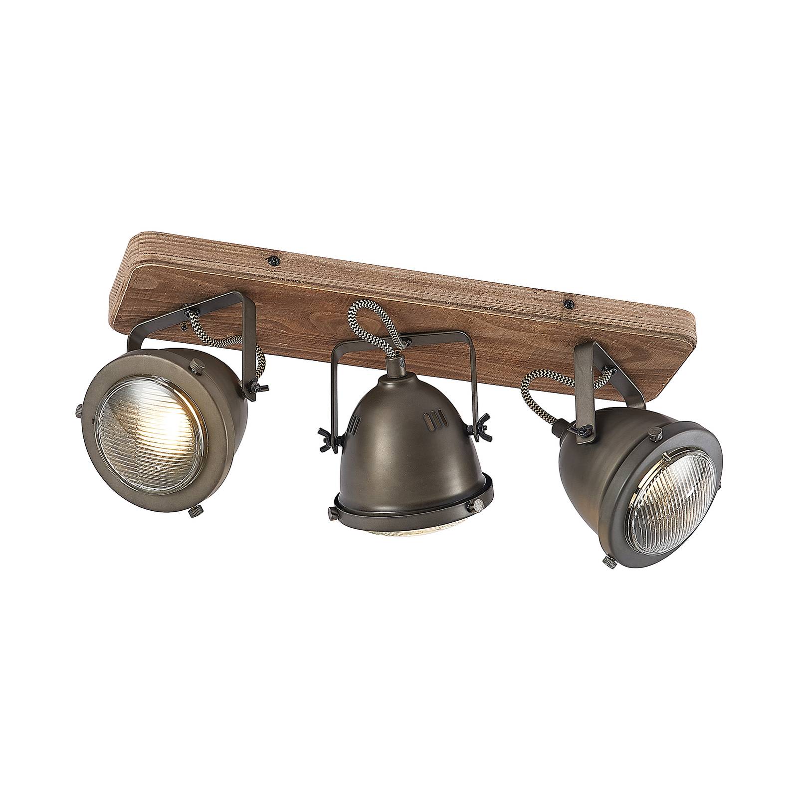 Spot en bois industriel, Farovi, LINDBY
