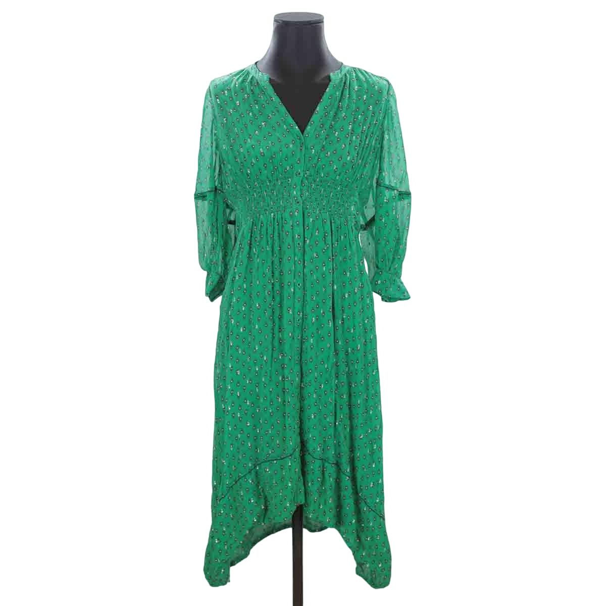 Ba&sh robe outlet verte