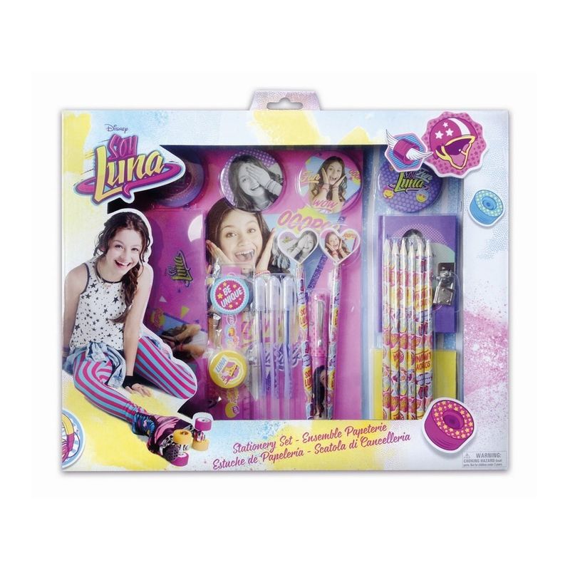 Set Papeterie 100 Accessoires Soy Luna, AUCUNE