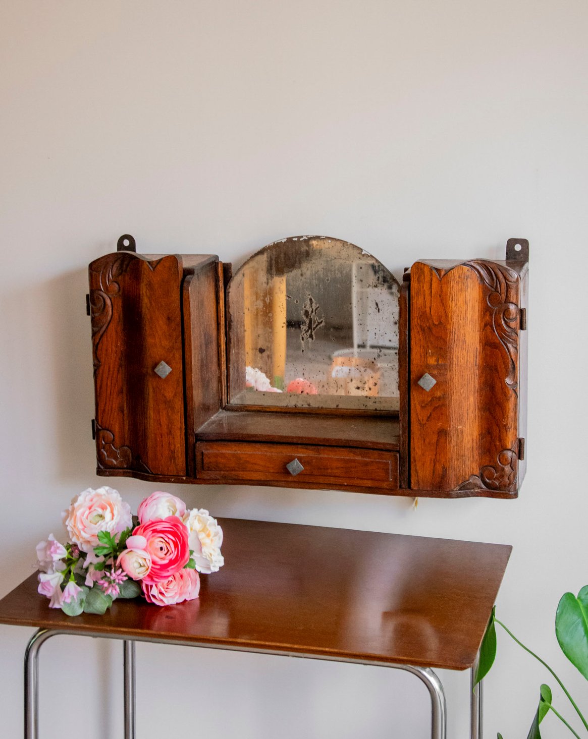 Étagère murale au charme ancien Gaëlle N°1547 - Bon état, DEBONGOUT