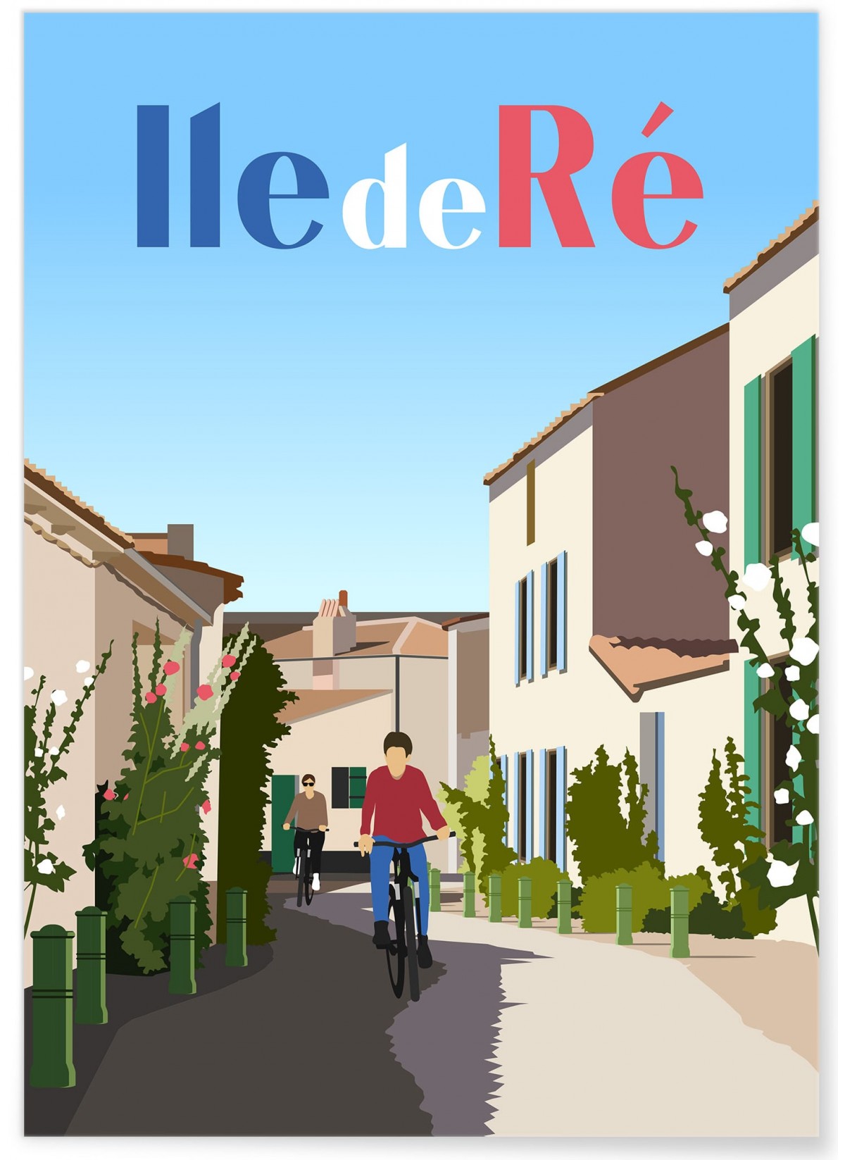 Affiche Île de Ré 2, L'AFFICHERIE